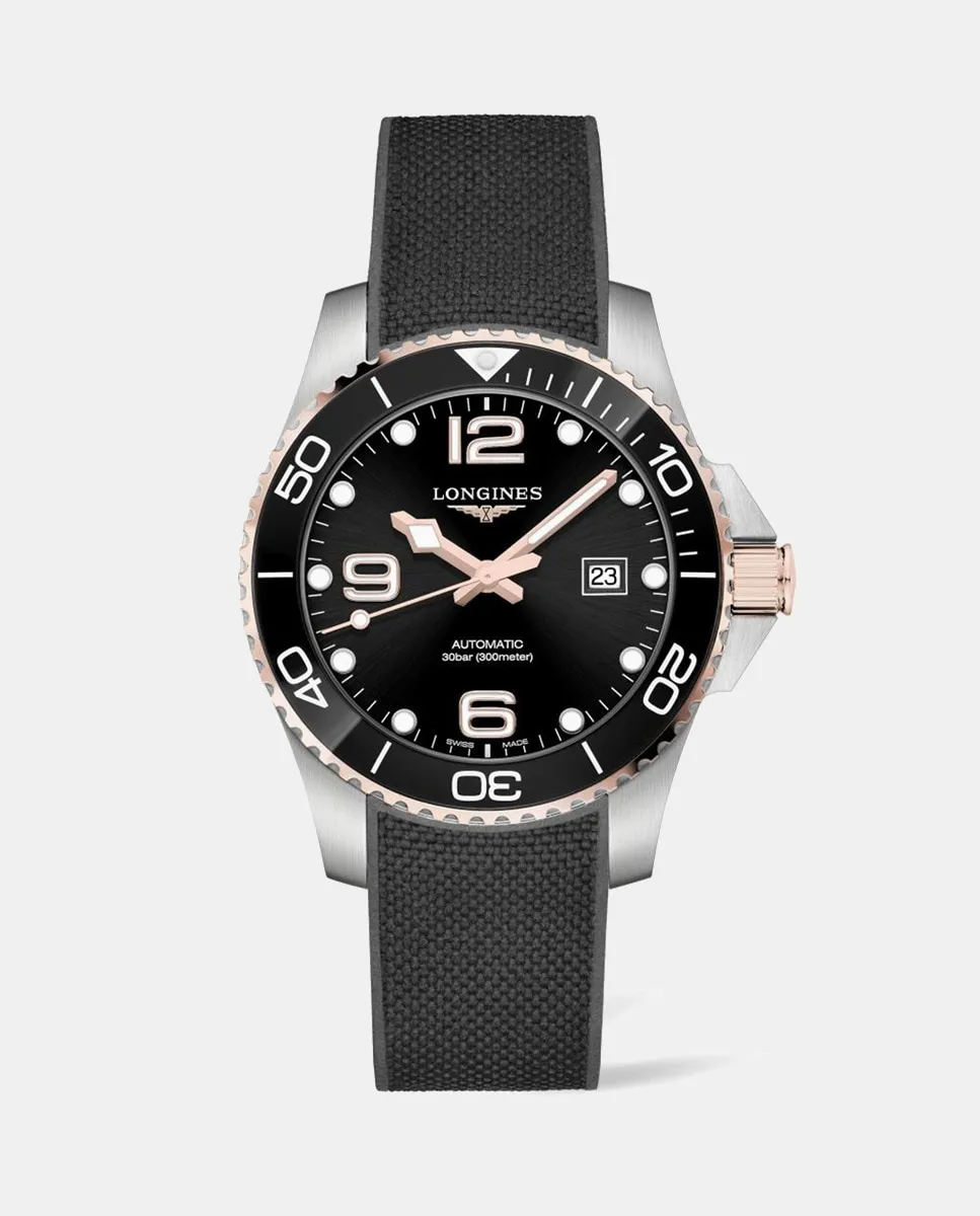 HydroConquest L37823589 Автоматические черные резиновые мужские часы Longines, черный
HydroConquest L37823589 Автоматические черные резиновые мужские часы Longines, черный