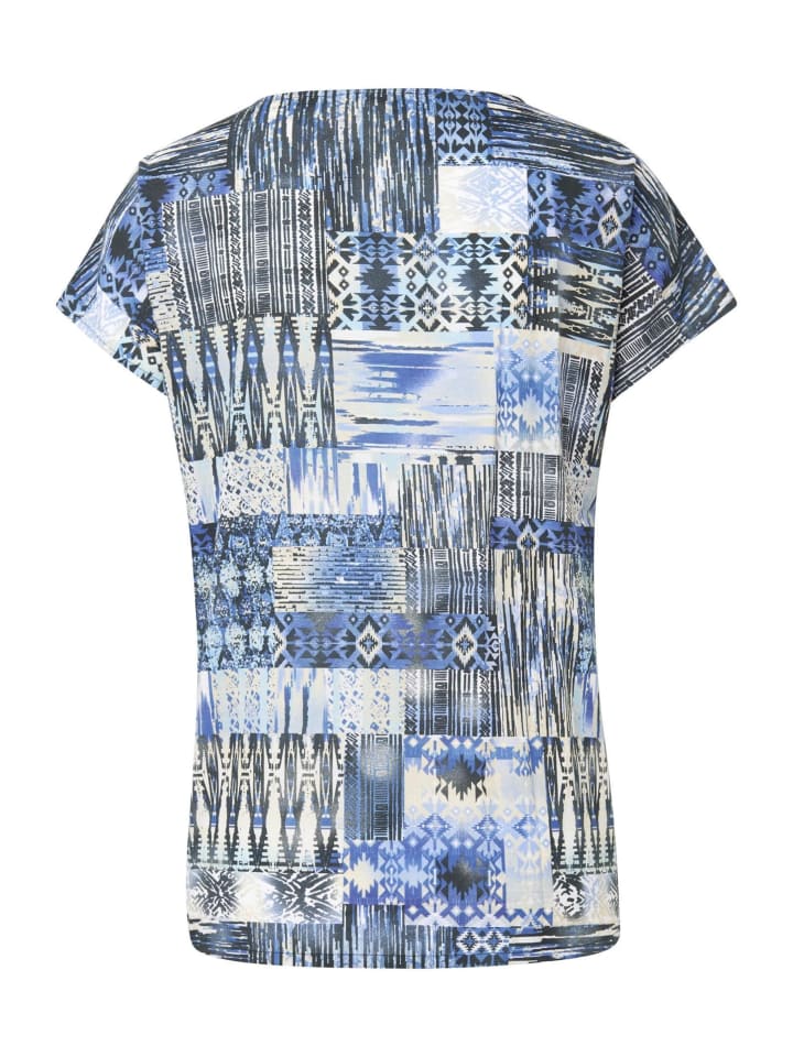 Короткий размер: Блузка с принтом из чистого хлопка в джинсово-синем цвете / с узором GOLDNER
Короткий размер: Блузка с принтом из чистого хлопка в джинсово-синем цвете / с узором GOLDNER