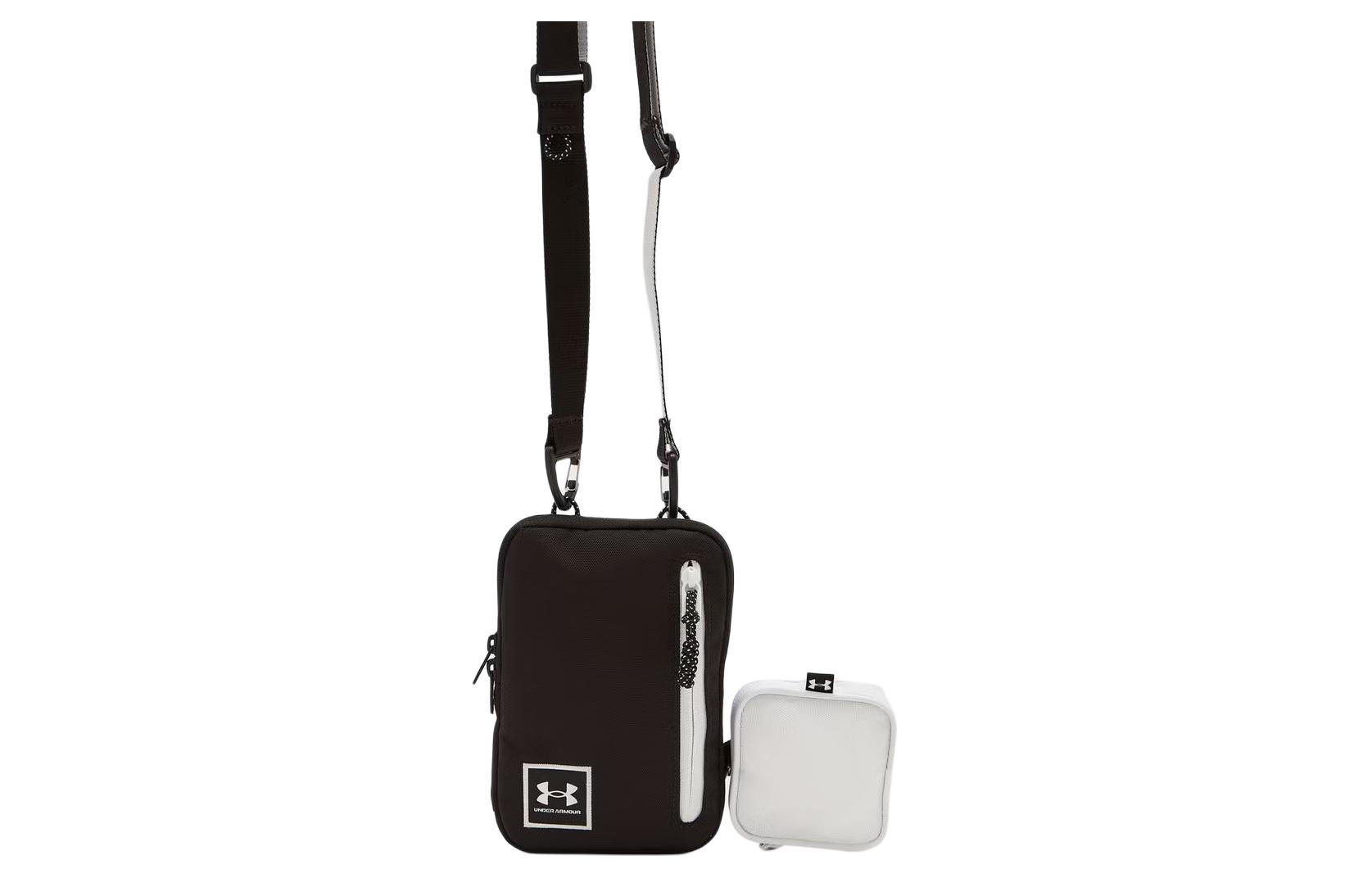 Полиэстеровая наплечная сумка через плечо малого размера унисекс черная Under Armour
Полиэстеровая наплечная сумка через плечо малого размера унисекс черная Under Armour