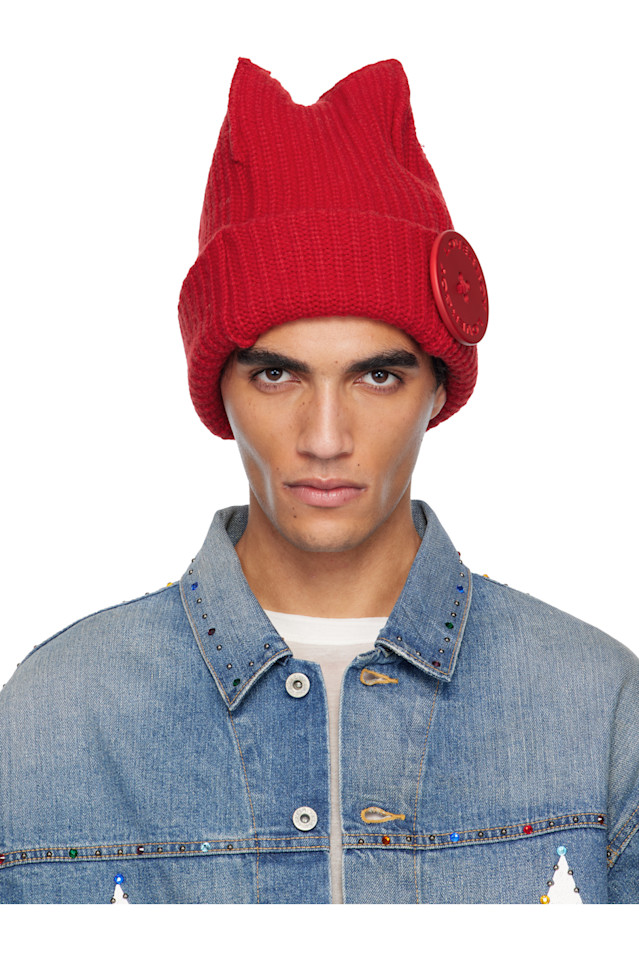 Шапка-Бокс Charles Jeffrey Loverboy, красный
Шапка-Бокс Charles Jeffrey Loverboy, красный