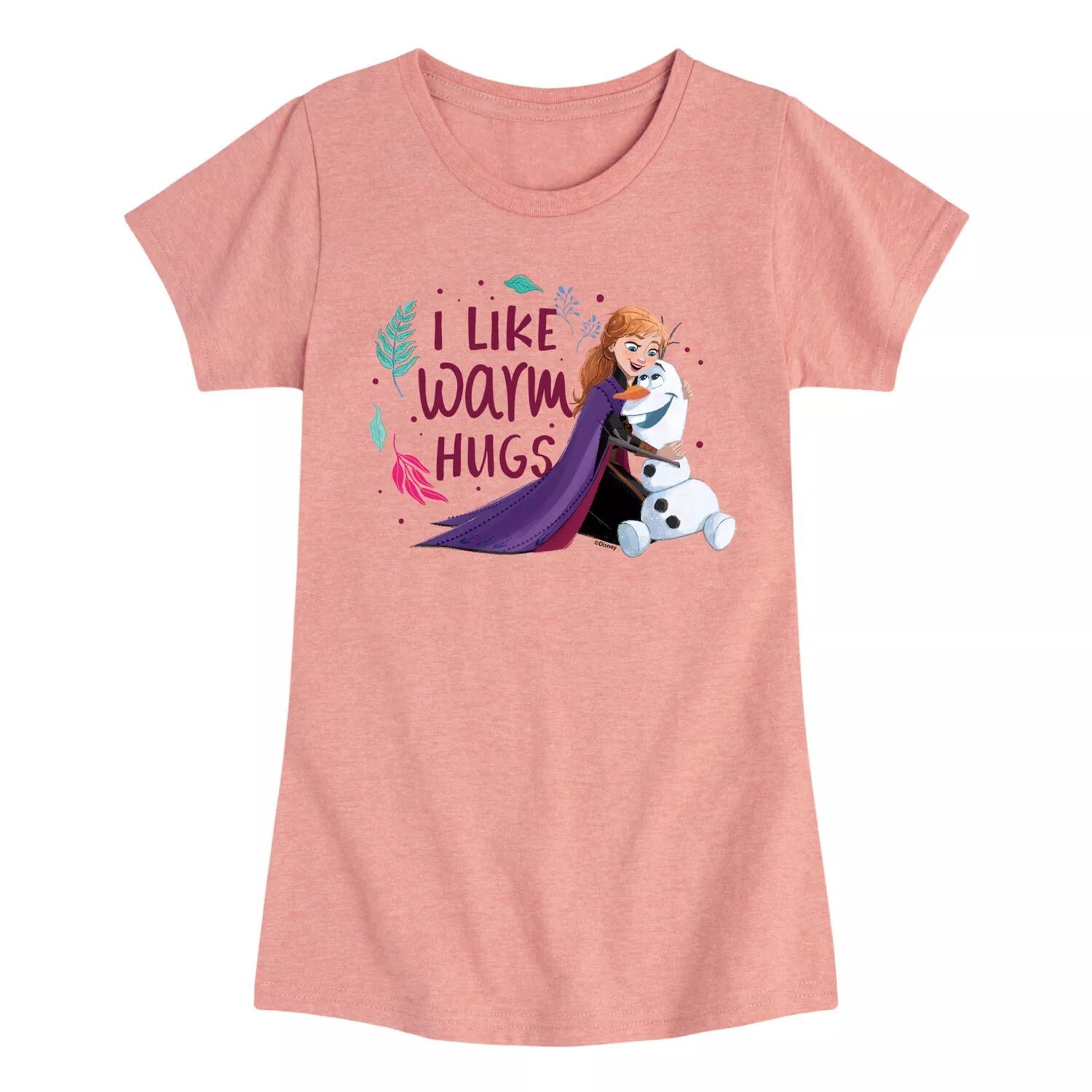 Футболка с рисунком «Мне нравятся теплые объятия» Disney's Frozen Anna & Olaf для девочек 7–16 лет Disney
Футболка с рисунком «Мне нравятся теплые объятия» Disney's Frozen Anna & Olaf для девочек 7–16 лет Disney