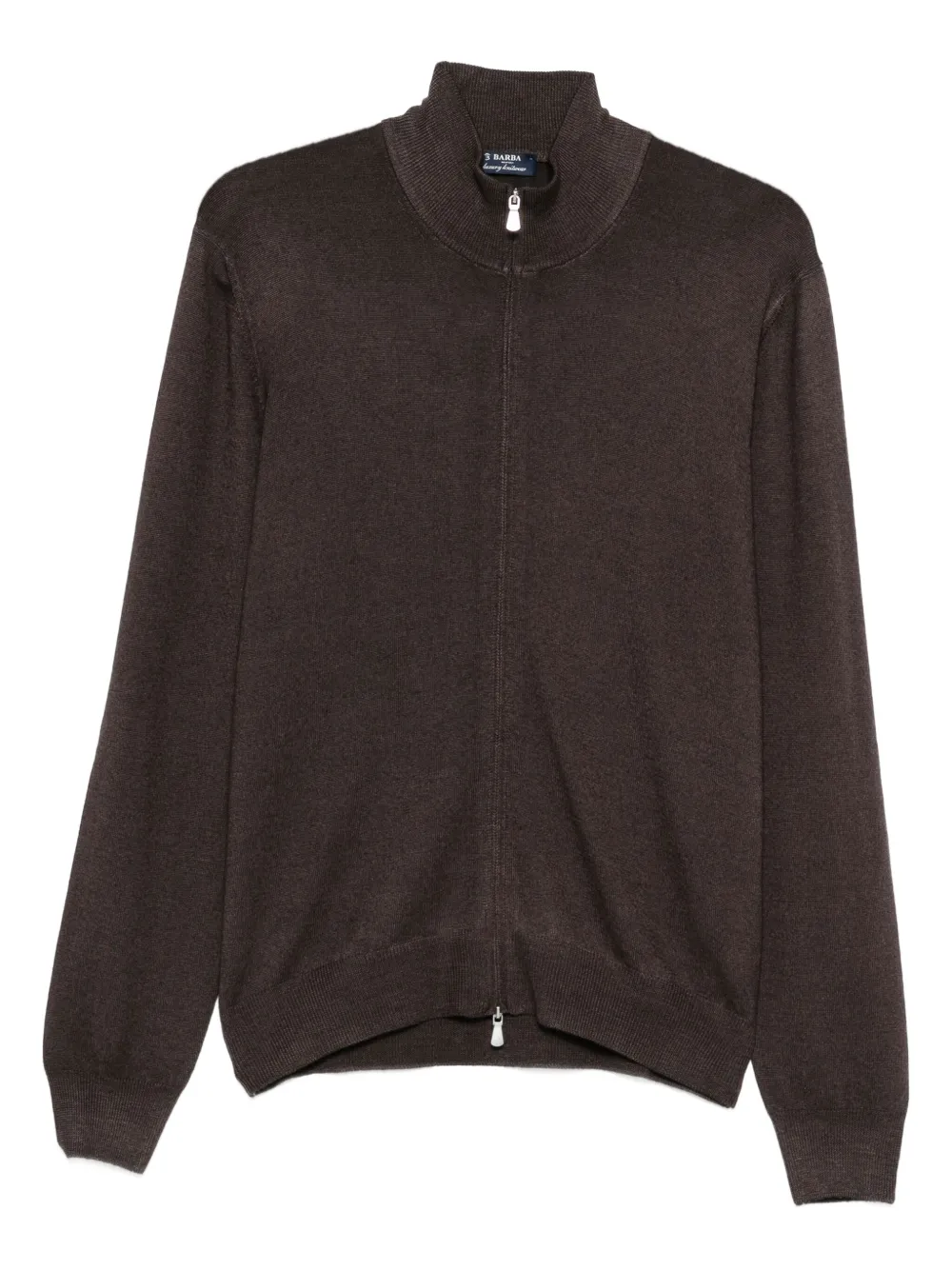 Свитер на молнии Barba, коричневый
Свитер на молнии Barba, коричневый