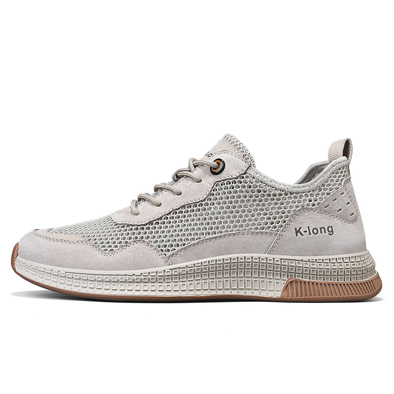Легкие, дышащие и нескользящие низкие повседневные туфли для мужчин KANGLONG, Gravel Beige Color
Легкие, дышащие и нескользящие низкие повседневные туфли для мужчин KANGLONG, Gravel Beige Color