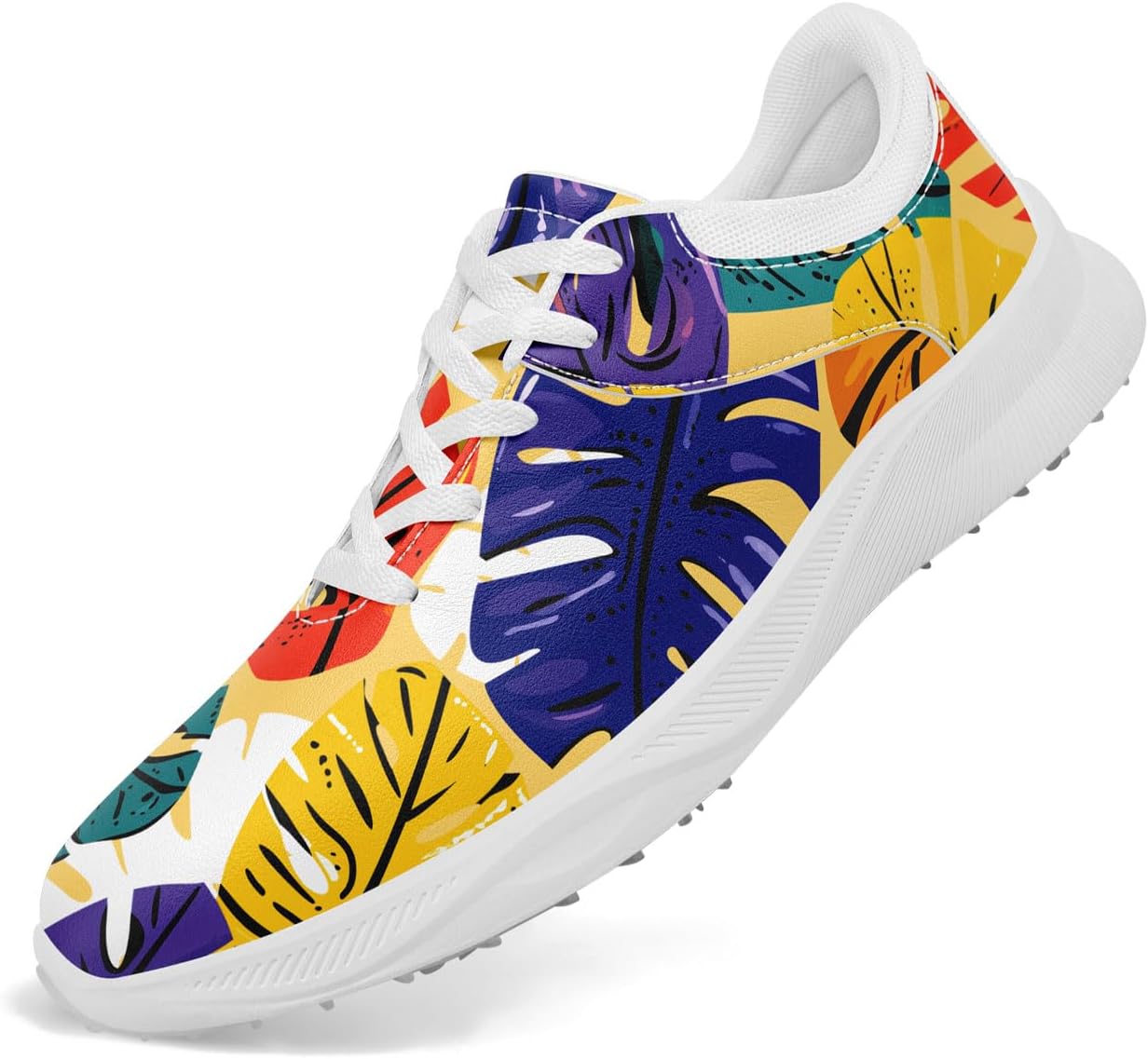 Разноцветные женские гольф-кроссовки без шипов, дышащие кроссовки для гольфа с тропическим цветочным принтом, спортивная обувь, модная обувь Onegam
Разноцветные женские гольф-кроссовки без шипов, дышащие кроссовки для гольфа с тропическим цветочным принтом, спортивная обувь, модная обувь Onegam