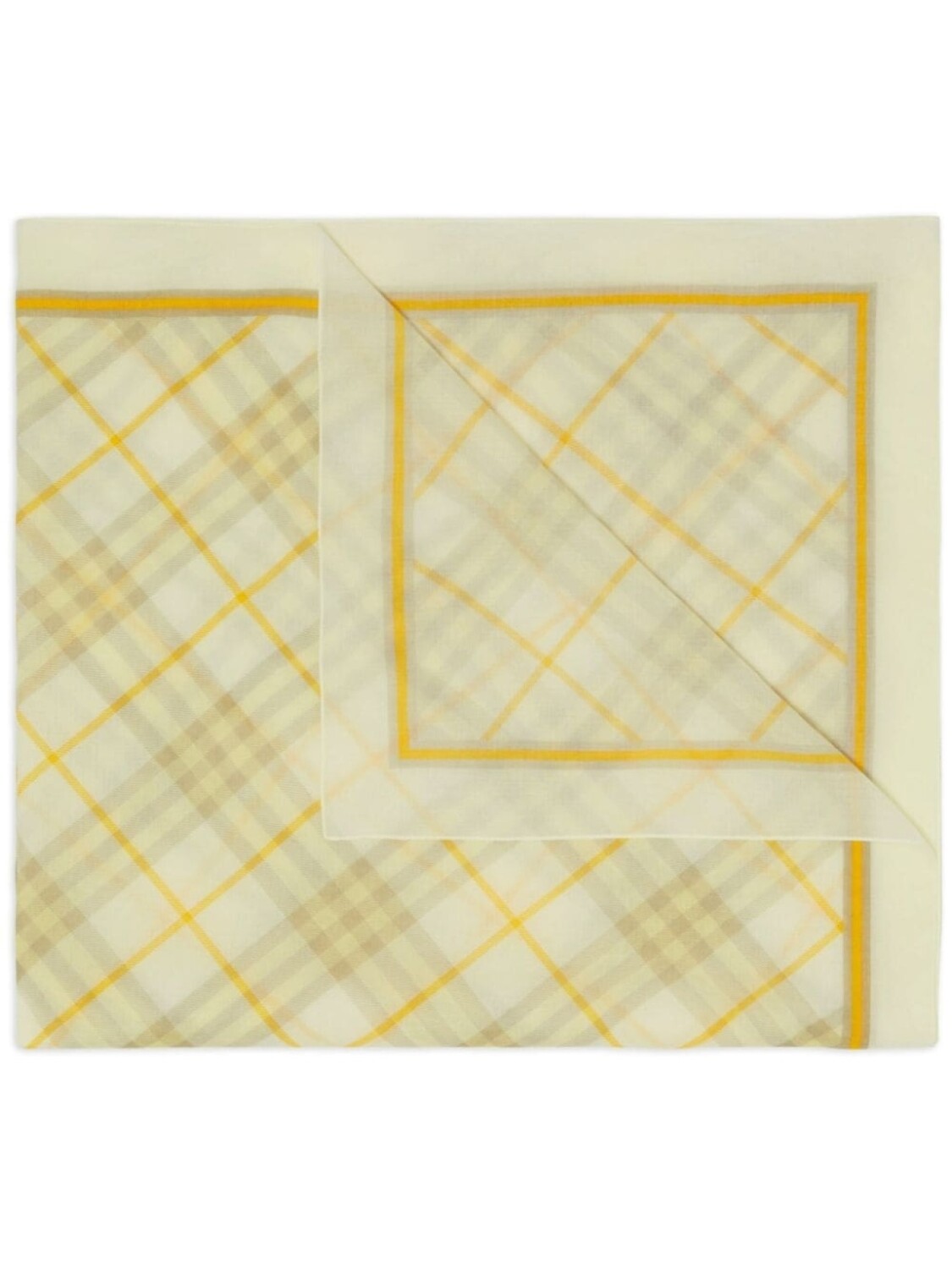 Burberry checked cotton scarf, нейтральный цвет
Burberry checked cotton scarf, нейтральный цвет