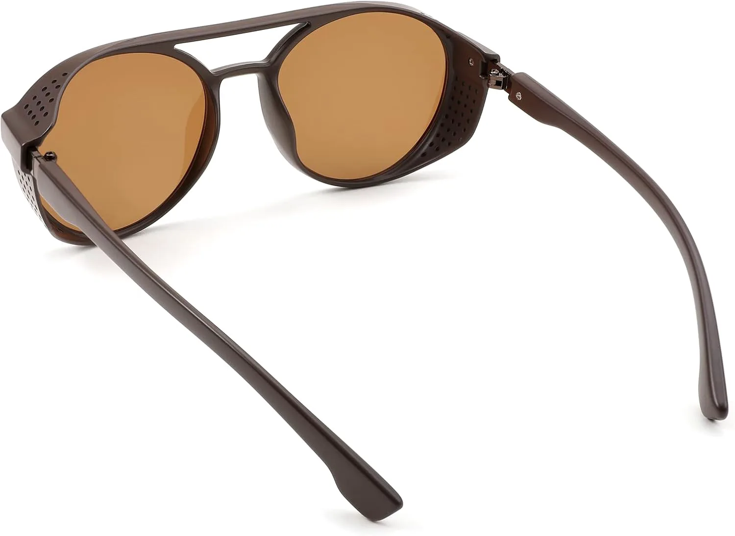 Классические солнцезащитные очки FEISEDY в стиле стимпанк для мужчин и женщин, ретро-круглые готические очки с защитой от УФ-излучения UV400, модель B2957, Tea Lens
Классические солнцезащитные очки FEISEDY в стиле стимпанк для мужчин и женщин, ретро-круглые готические очки с защитой от УФ-излучения UV400, модель B2957, Tea Lens