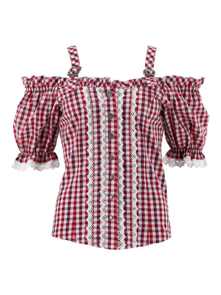 Традиционная блузка батоя средне-красного цвета OS-Trachten
Традиционная блузка батоя средне-красного цвета OS-Trachten