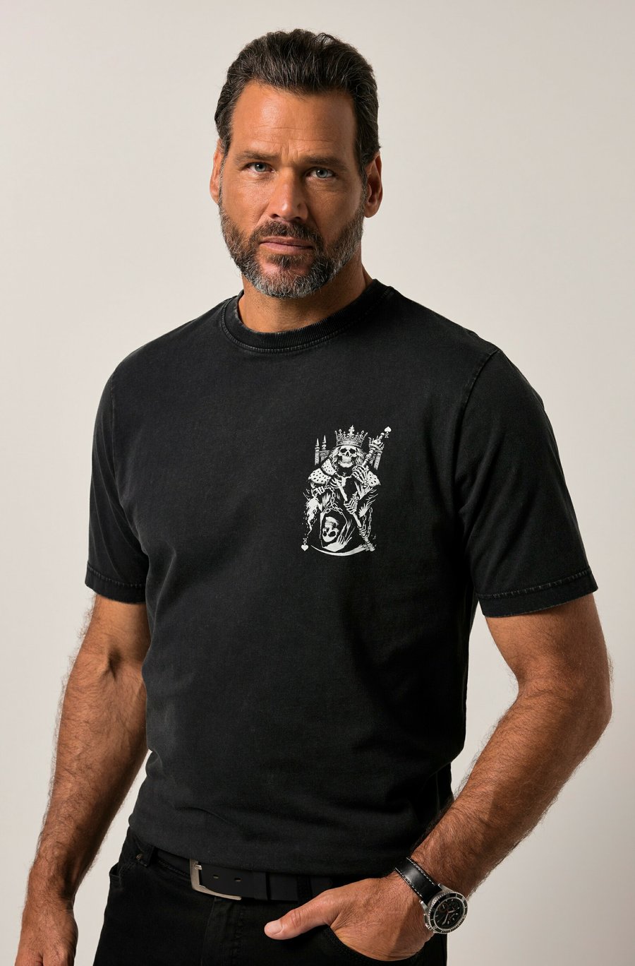 Футболка JP1880 HALBARM, VINTAGE LOOK, BRUSTPRINT, , Black, Черный, Футболка JP1880 HALBARM, VINTAGE LOOK, BRUSTPRINT, , Black
Футболка JP1880 HALBARM, VINTAGE LOOK, BRUSTPRINT, , Black, Черный, Футболка JP1880 HALBARM, VINTAGE LOOK, BRUSTPRINT, , Black