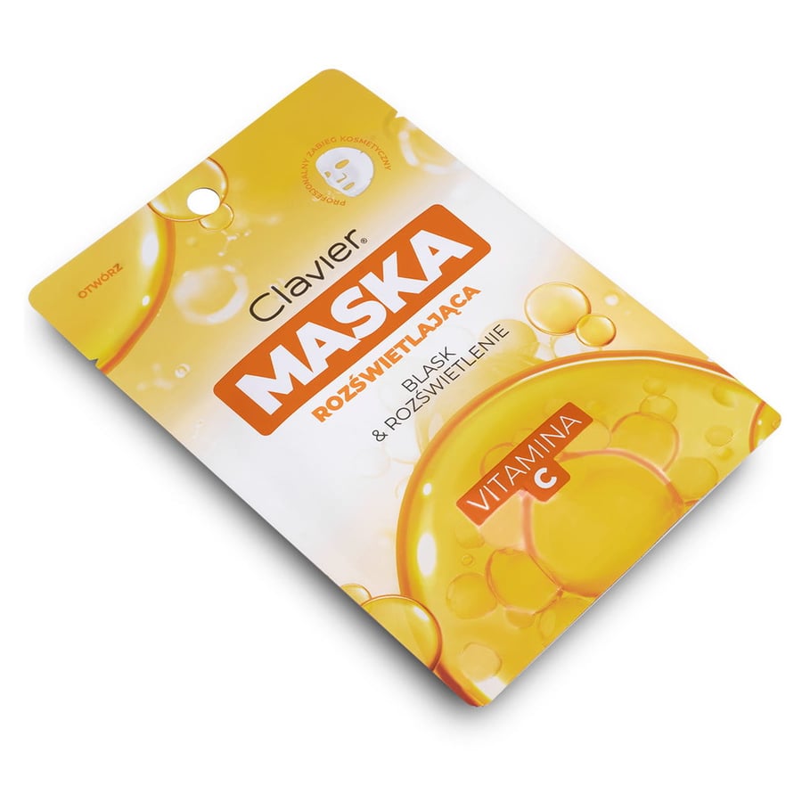 Осветляющая тканевая маска для лица Clavier с витамином С
Осветляющая тканевая маска для лица Clavier с витамином С