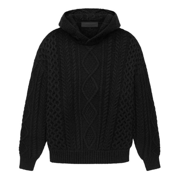 Толстовка ss23 cable knit hoodie 'jet black' Fear Of God Essentials, черный
Толстовка ss23 cable knit hoodie 'jet black' Fear Of God Essentials, черный