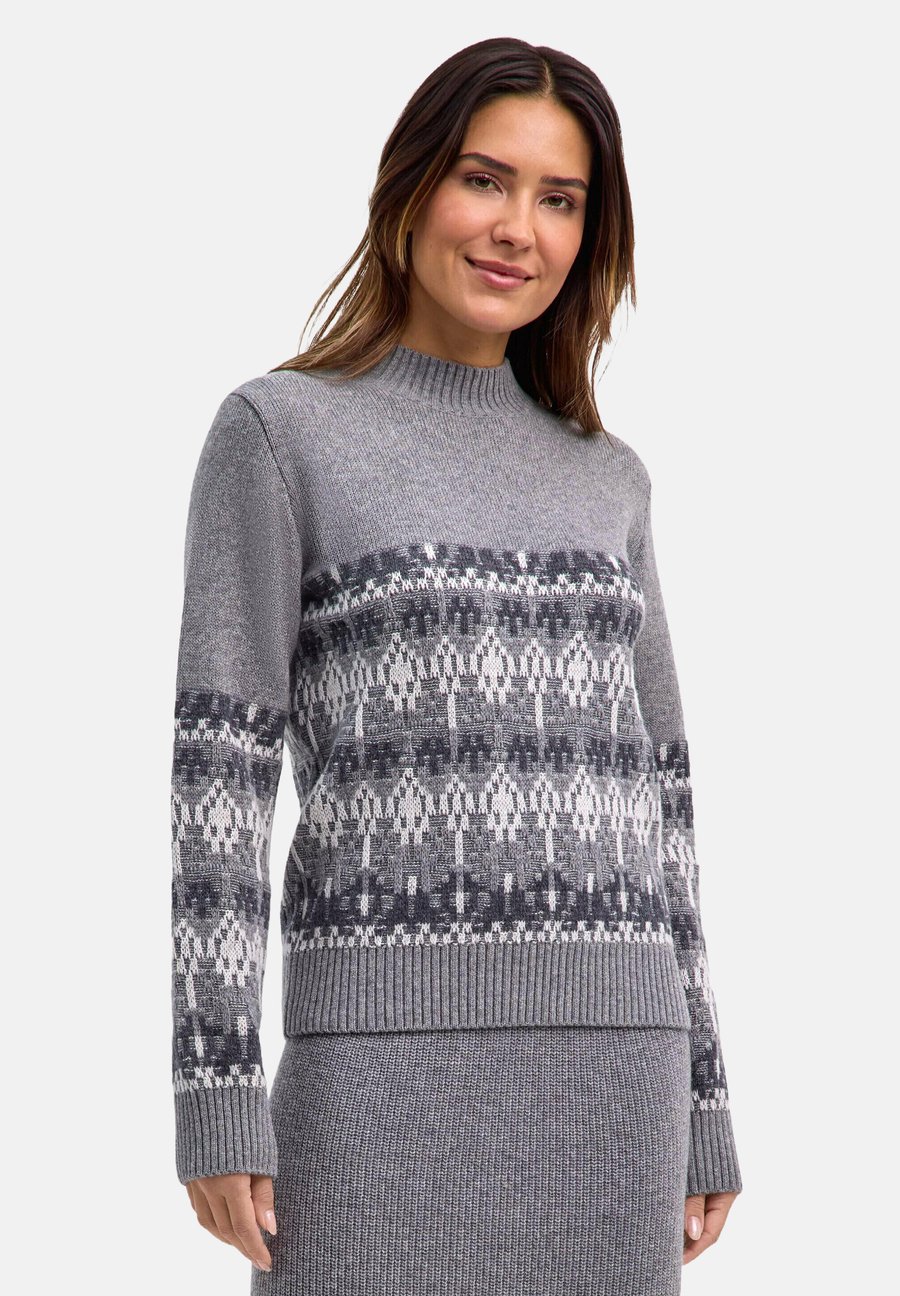 Джемпер FALKE Jumper, M.Grey Mel (3530)/Grey
Джемпер FALKE Jumper, M.Grey Mel (3530)/Grey