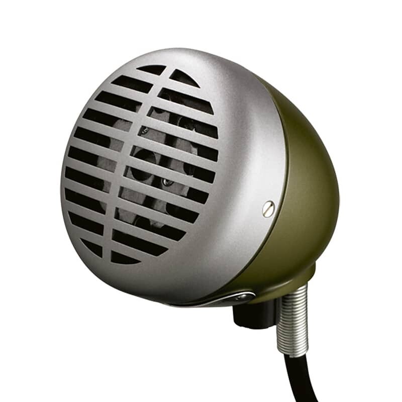 Микрофон Shure 520DX Green Bullet Harmonica Microphone
Микрофон Shure 520DX Green Bullet Harmonica Microphone