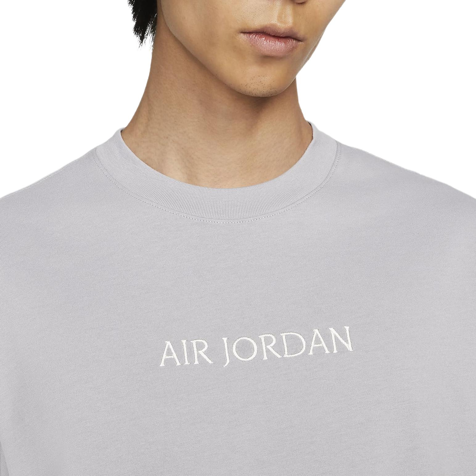 Футболка мужская светло-серый металлик Jordan 
Футболка мужская светло-серый металлик Jordan