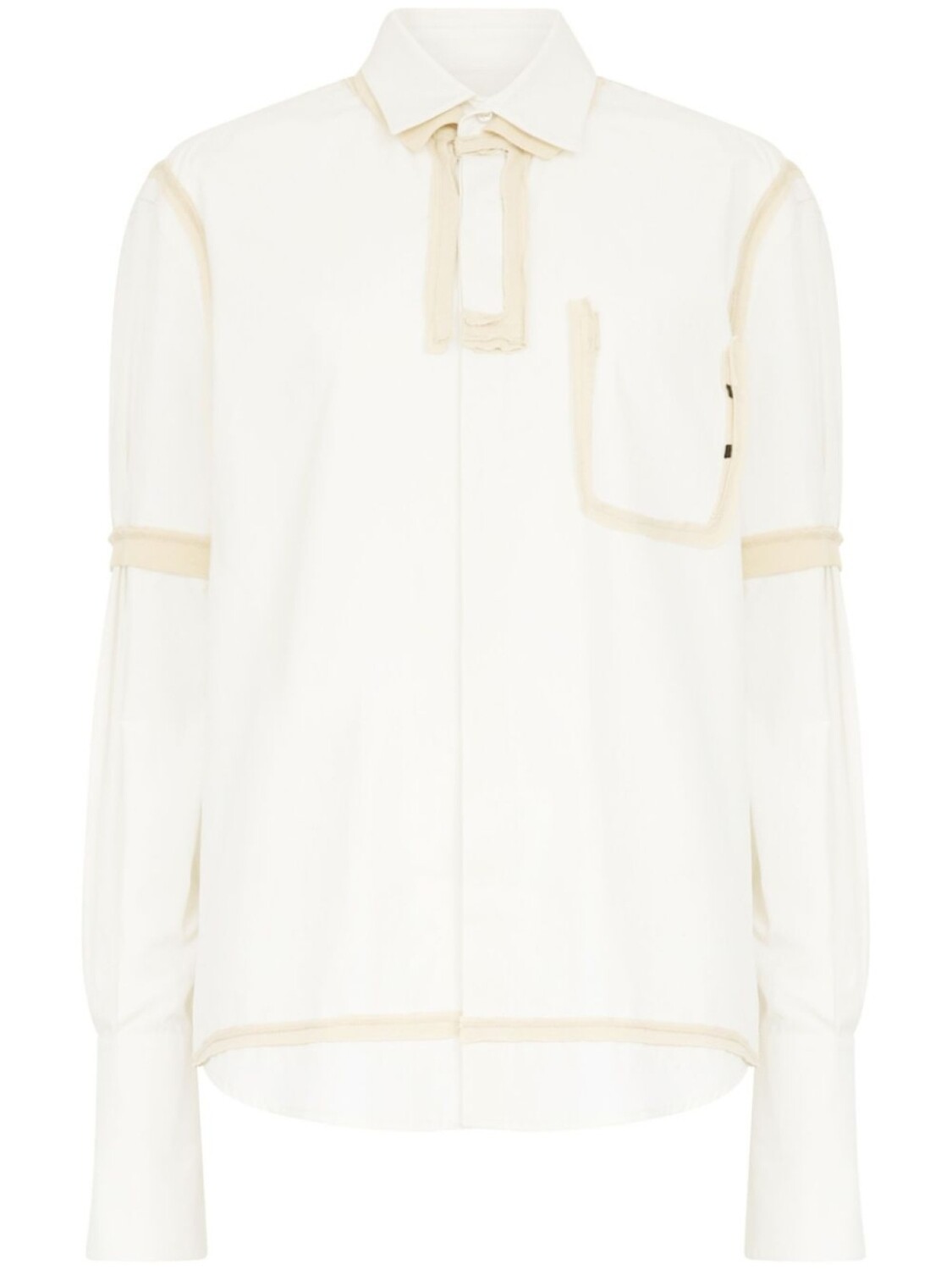 Maison Margiela рубашка с длинными рукавами, белый 
Maison Margiela рубашка с длинными рукавами, белый