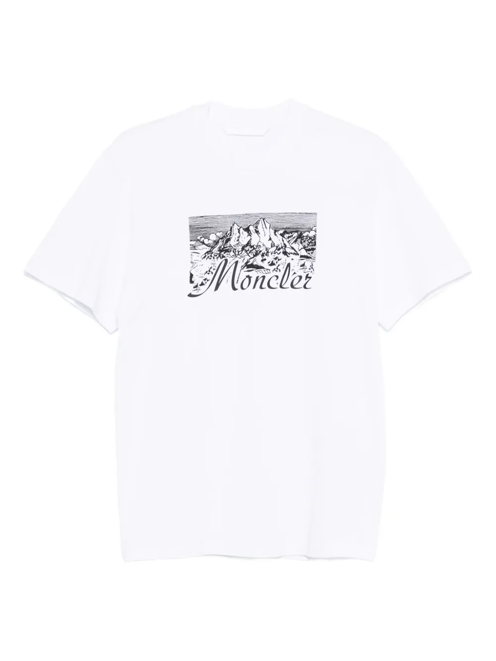 Футболка с принтом гор MONCLER, белый
Футболка с принтом гор MONCLER, белый