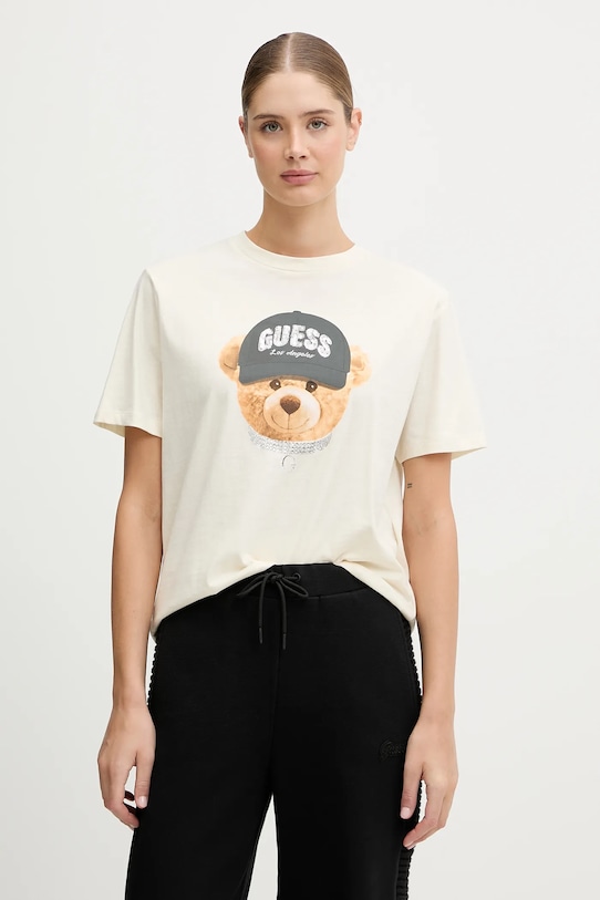 Футболка TEDY BEAR из хлопка Guess, бежевый
Футболка TEDY BEAR из хлопка Guess, бежевый