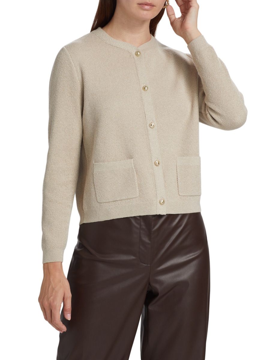 Металлический вязаный кардиган Kobi Halperin, цвет Natural
Металлический вязаный кардиган Kobi Halperin, цвет Natural