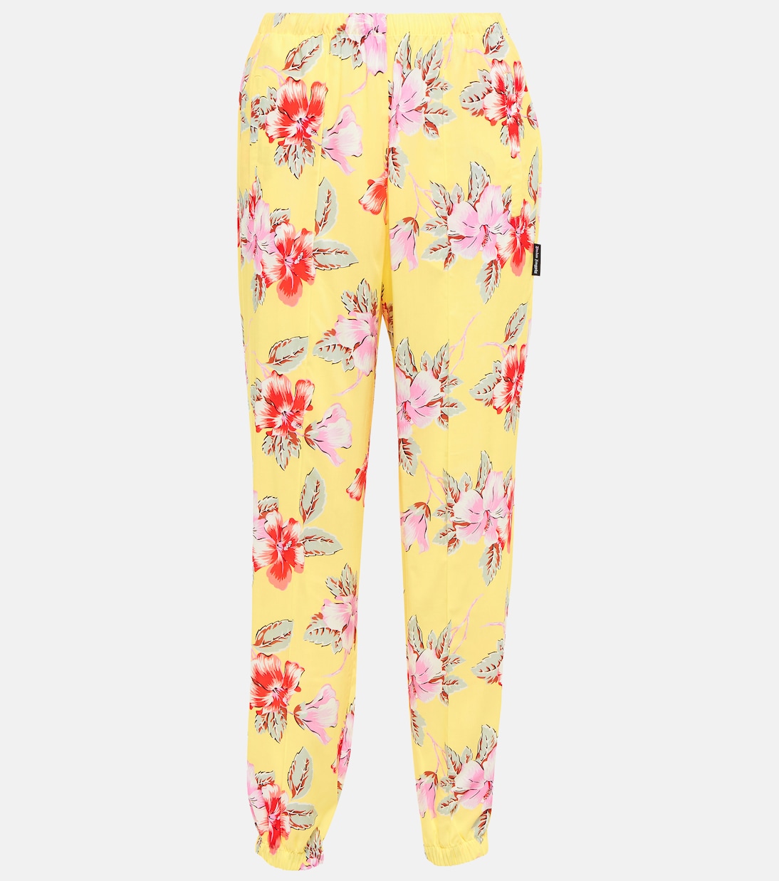 Брюки со складками и цветочным принтом Palm Angels, Yellow White
Брюки со складками и цветочным принтом Palm Angels, Yellow White