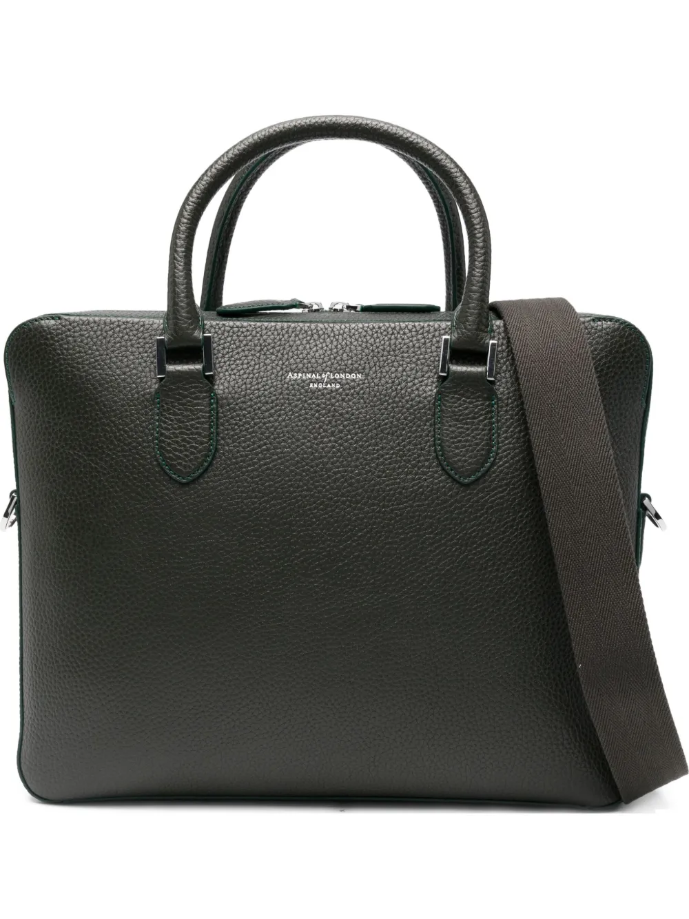 Портфель Mount Street Aspinal Of London, зеленый
Портфель Mount Street Aspinal Of London, зеленый