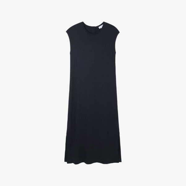 Платье макси свободного кроя с удлиненными плечами The White Company, черный
Платье макси свободного кроя с удлиненными плечами The White Company, черный