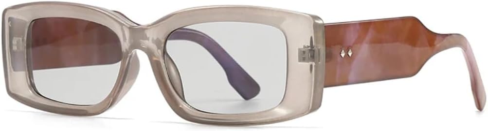 Модные прямоугольные женские солнцезащитные очки класса люкс в стиле ретро, конфетные цвета, прозрачный градиент; мужские солнцезащитные очки с широкими дужками и заклепками UUPTTPL, Grey Light Gray
Модные прямоугольные женские солнцезащитные очки класса люкс в стиле ретро, конфетные цвета, прозрачный градиент; мужские солнцезащитные очки с широкими дужками и заклепками UUPTTPL, Grey Light Gray