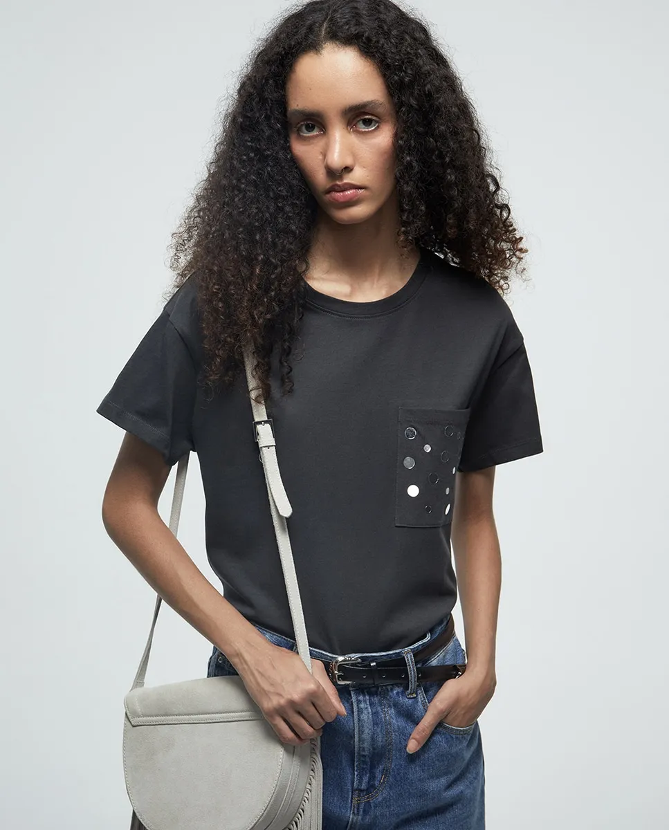 Футболка с кристаллами Sfera, черный
Футболка с кристаллами Sfera, черный