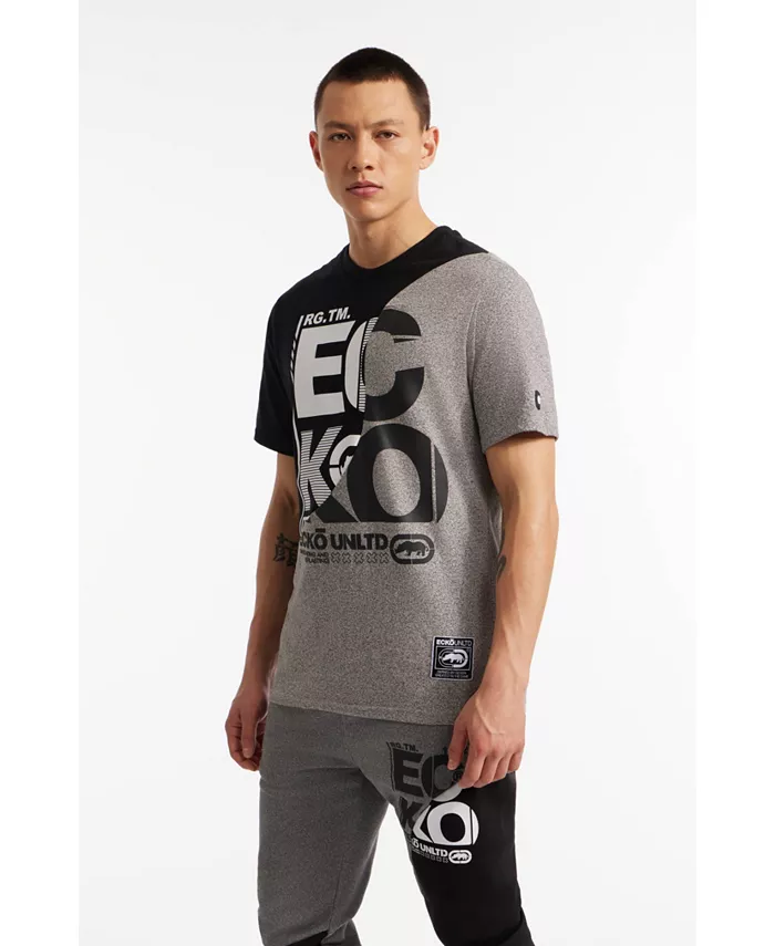 Мужская футболка Hodad с коротким рукавом Ecko Unltd, серый
Мужская футболка Hodad с коротким рукавом Ecko Unltd, серый