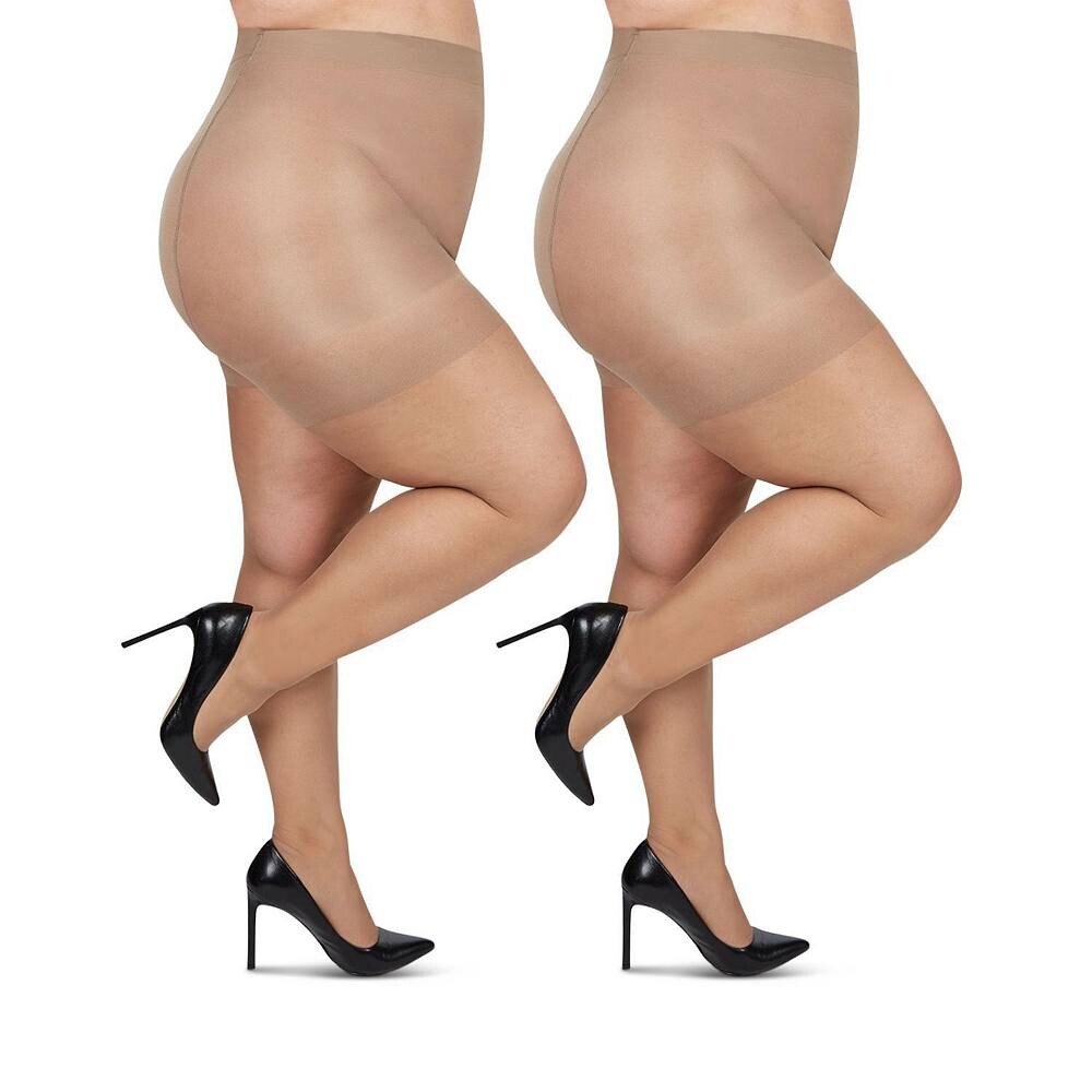 2 пары пышных шелковистых прозрачных колготок Ct MeMoi, цвет City Beige
2 пары пышных шелковистых прозрачных колготок Ct MeMoi, цвет City Beige