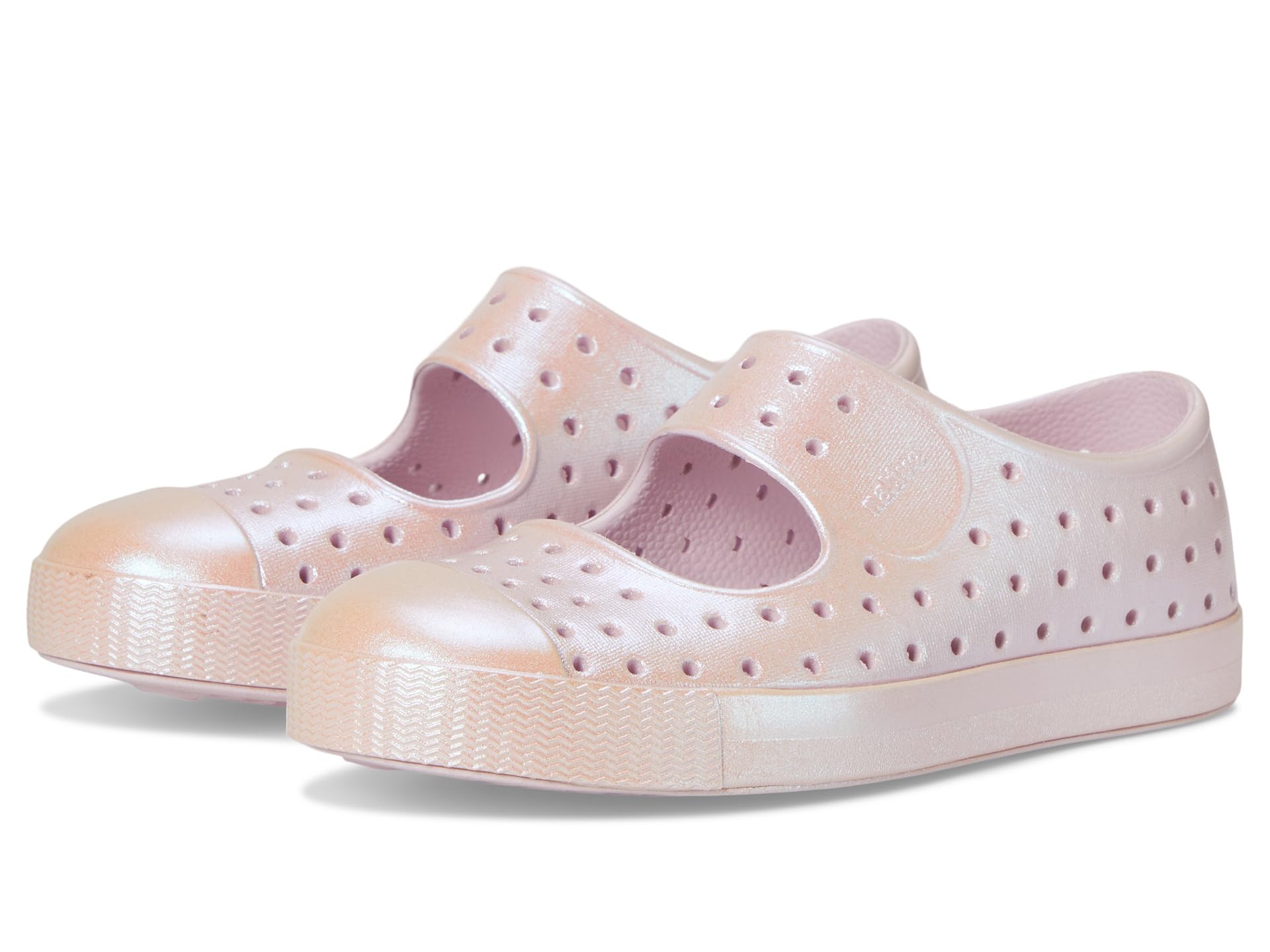 Кроссовки Native Shoes Kids Jefferson Juniper Iridescent, цвет Barely Pink/Barely Pink/All Over Shine
Кроссовки Native Shoes Kids Jefferson Juniper Iridescent, цвет Barely Pink/Barely Pink/All Over Shine