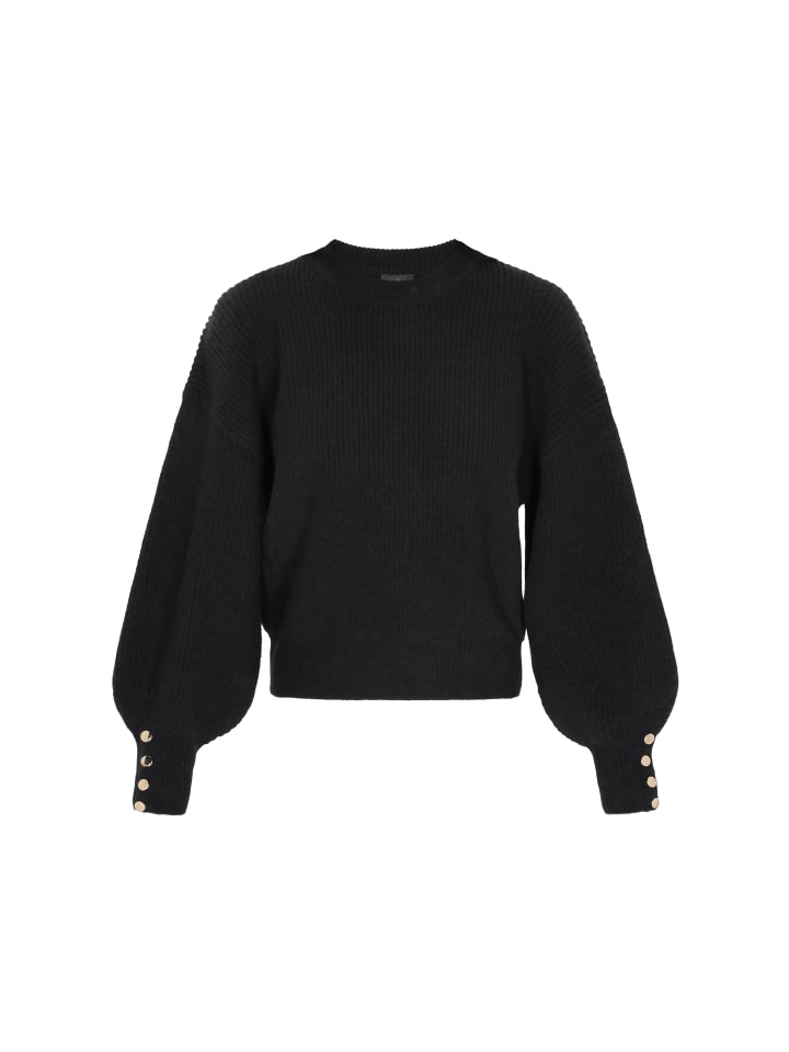 Женский свитер черного цвета DreiMaster
Женский свитер черного цвета DreiMaster