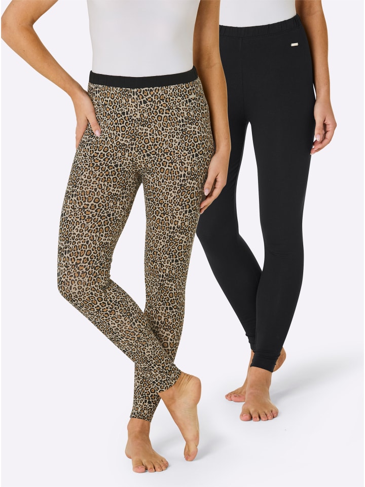 Леггинсы черного цвета с песочно-черным принтом WITT WEIDEN
Леггинсы черного цвета с песочно-черным принтом WITT WEIDEN