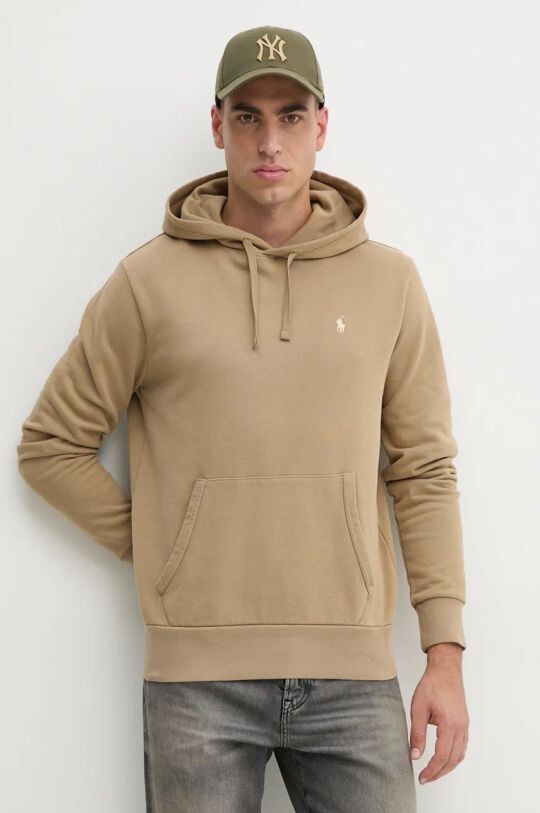 Хлопковая толстовка Polo Ralph Lauren, бежевый
Хлопковая толстовка Polo Ralph Lauren, бежевый