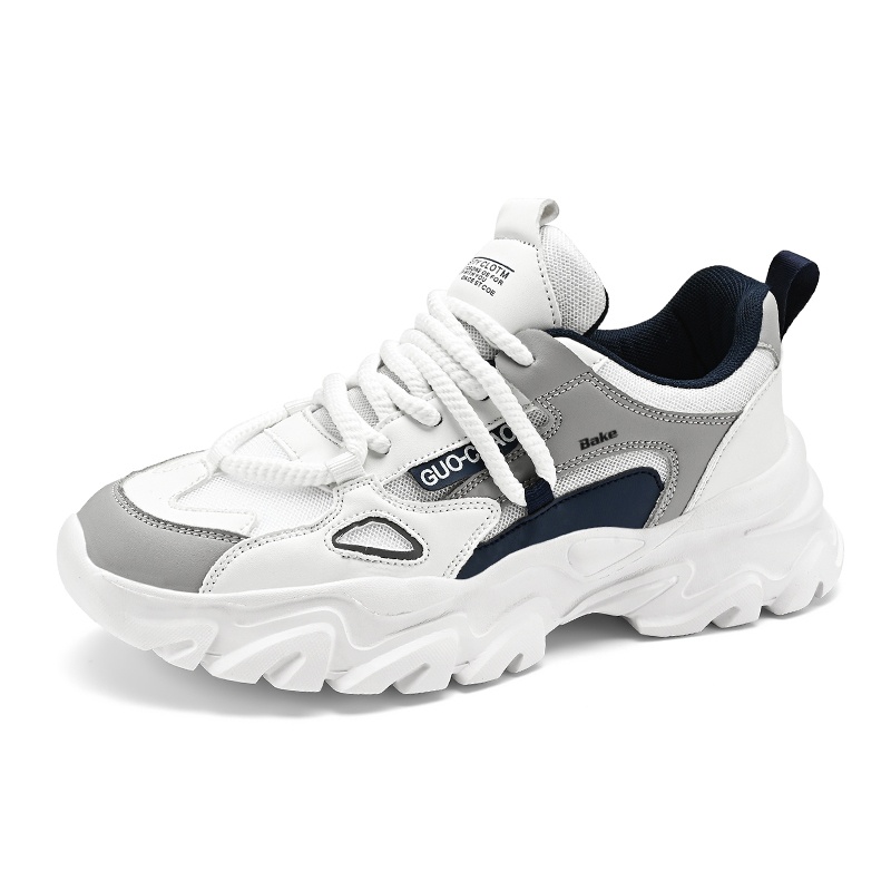 Нескользящие, износостойкие, дышащие низкие кроссовки на массивной подошве для мужчин BAKE, Black
Нескользящие, износостойкие, дышащие низкие кроссовки на массивной подошве для мужчин BAKE, Black