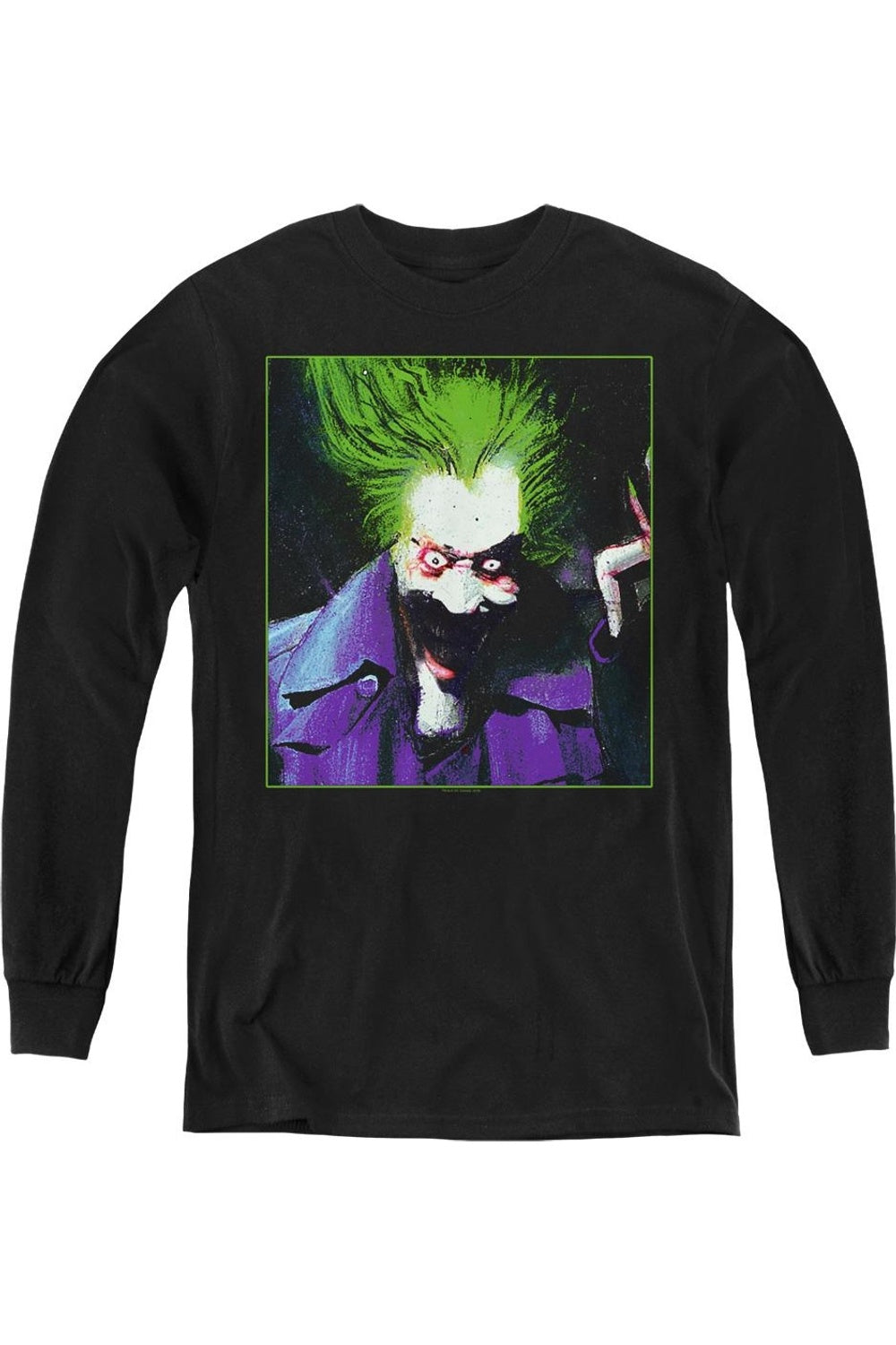 Батмен: Убежище Аркхэм худи с длинным рукавом для подростков с изображением Джокера Gildan, черный
Батмен: Убежище Аркхэм худи с длинным рукавом для подростков с изображением Джокера Gildan, черный