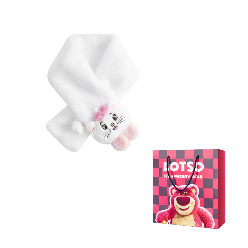 Disney Шарф вязаный женский, Marie Cat White Plush Scarf
Disney Шарф вязаный женский, Marie Cat White Plush Scarf