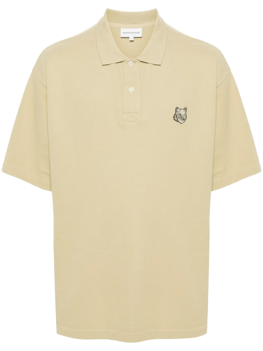 Рубашка поло Bold Fox Head Maison Kitsuné, зеленый
Рубашка поло Bold Fox Head Maison Kitsuné, зеленый