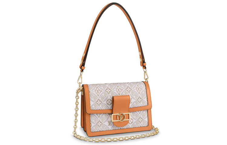 Dauphine Cow Leather Dafne портативная сумка кроссбоди, плечевая сумка Medium женская коричневая/белая LOUIS VUITTON, Set (Bag+Dust Bag)
Dauphine Cow Leather Dafne портативная сумка кроссбоди, плечевая сумка Medium женская коричневая/белая LOUIS VUITTON, Set (Bag+Dust Bag)