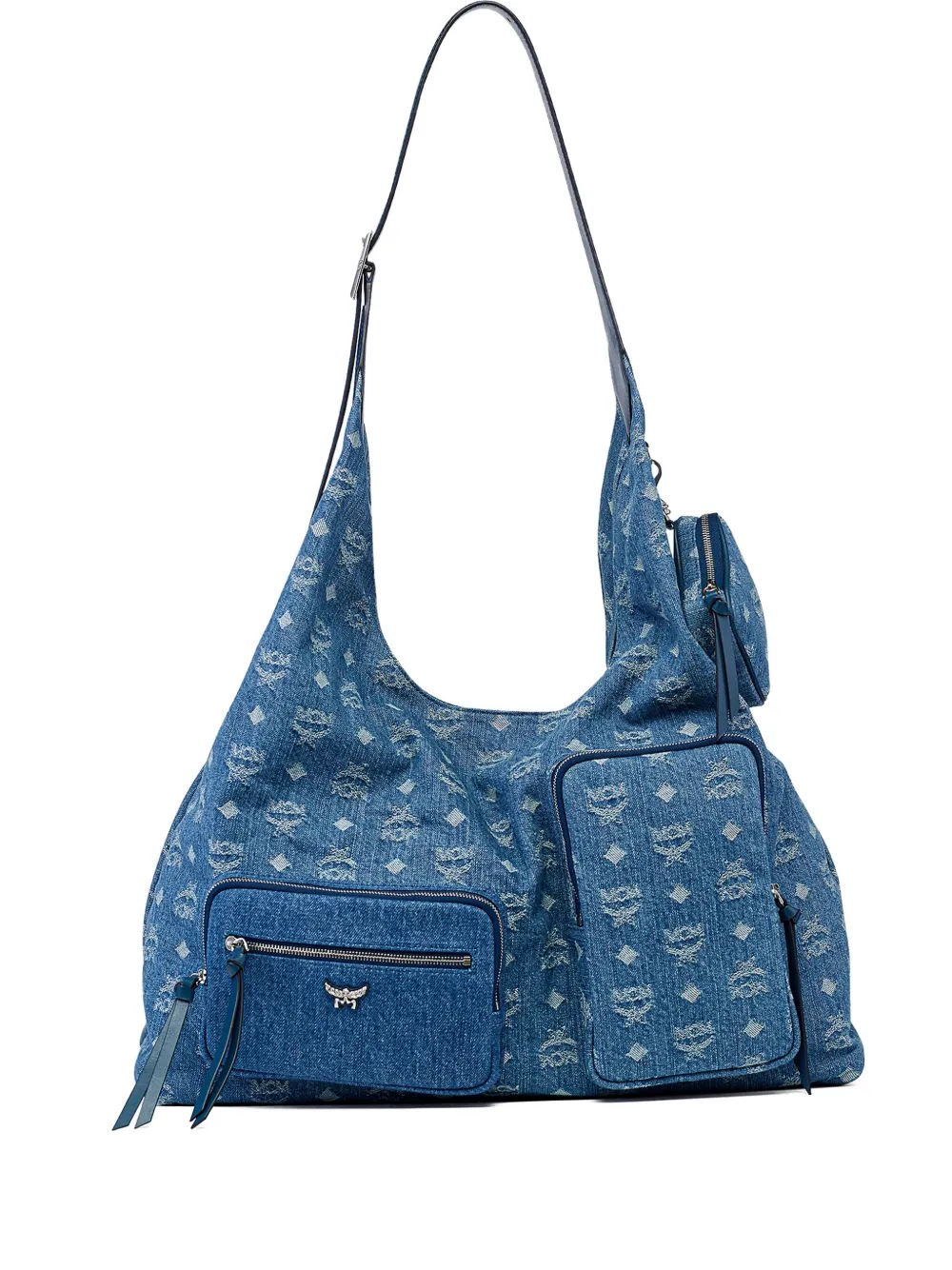 Джинсовая сумка на плечо Aren с монограммой Mcm, синий
Джинсовая сумка на плечо Aren с монограммой Mcm, синий