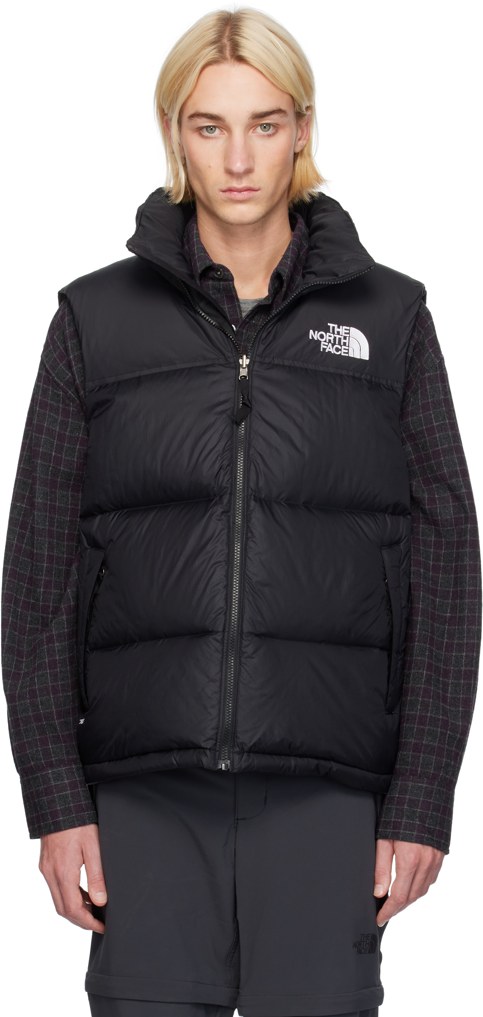Черный пуховый жилет Nuptse 1996 года в стиле ретро The North Face, TNF black
Черный пуховый жилет Nuptse 1996 года в стиле ретро The North Face, TNF black