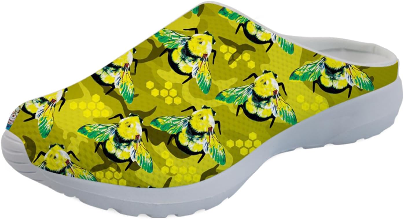 Кроссовки Forchrinse Blue Dolphin для женщин с эластичной вставкой, мужские садовые сабо с поддержкой свода, повседневная обувь, тапочки для дома, сандалии, легкие, Bee
Кроссовки Forchrinse Blue Dolphin для женщин с эластичной вставкой, мужские садовые сабо с поддержкой свода, повседневная обувь, тапочки для дома, сандалии, легкие, Bee