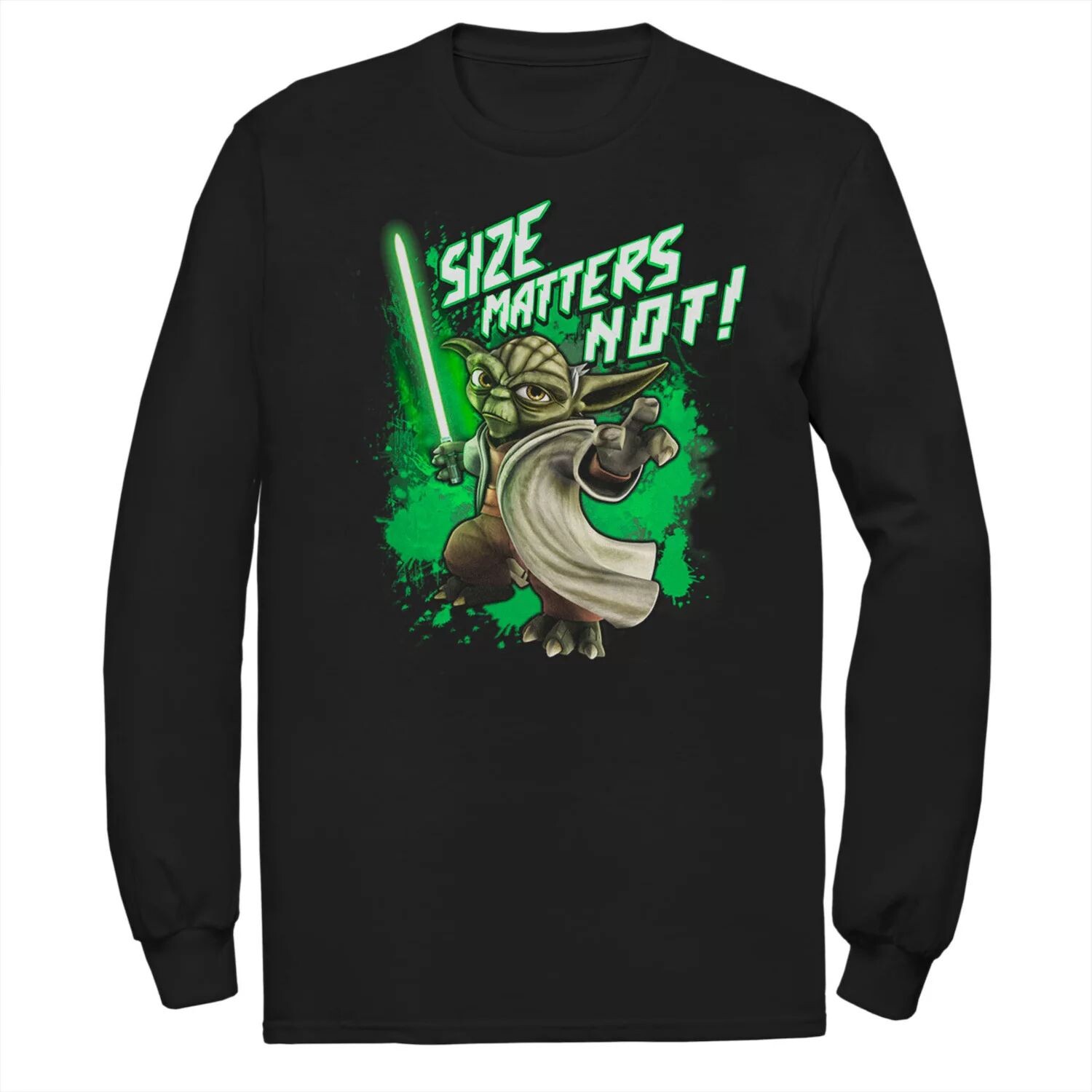 Мужская футболка Yoda «Звёздные войны: Войны клонов» Размер не имеет значения Licensed Character
Мужская футболка Yoda «Звёздные войны: Войны клонов» Размер не имеет значения Licensed Character