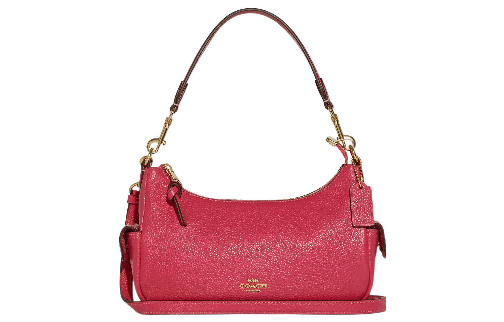 Кошелек Pennie из шагреневой кожи, наплечная сумка через плечо среднего размера для женщин розовый COACH
Кошелек Pennie из шагреневой кожи, наплечная сумка через плечо среднего размера для женщин розовый COACH