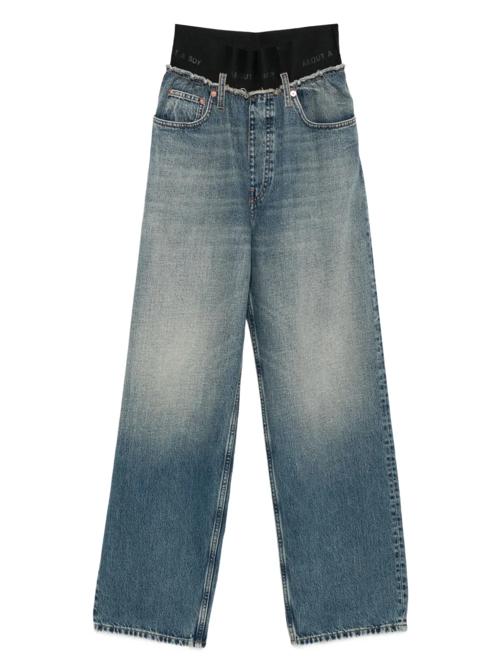 Брюки с эластичной талией и необработанным краем Erika Cavallini, синий
Брюки с эластичной талией и необработанным краем Erika Cavallini, синий