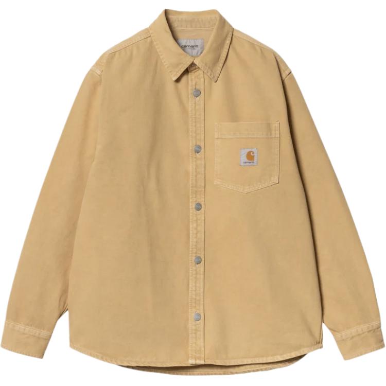 Carhartt WIP Рубашка-жакет George, Khaki 
Carhartt WIP Рубашка-жакет George, Khaki