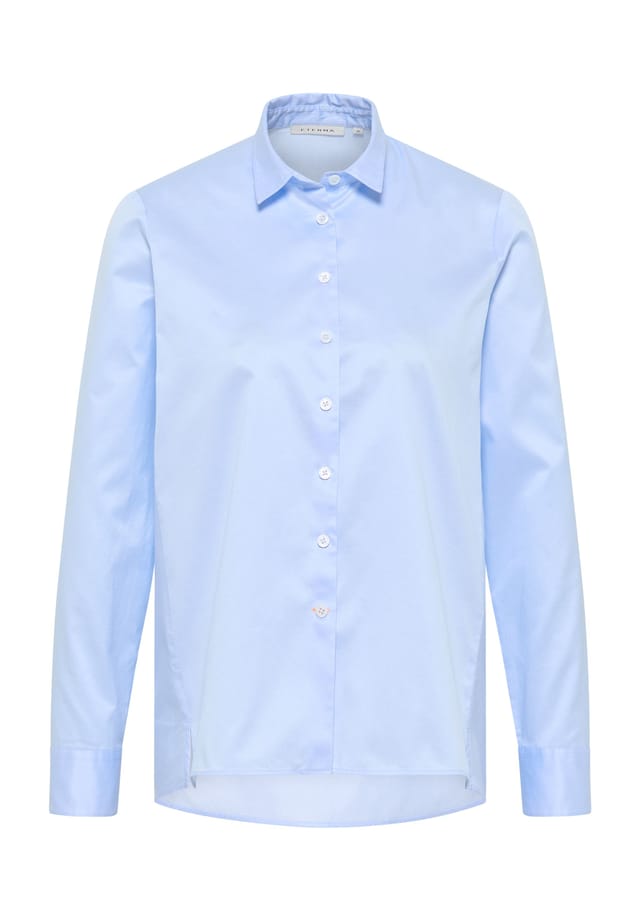 Мягкая роскошная рубашка свободного покроя Eterna, голубой
Мягкая роскошная рубашка свободного покроя Eterna, голубой