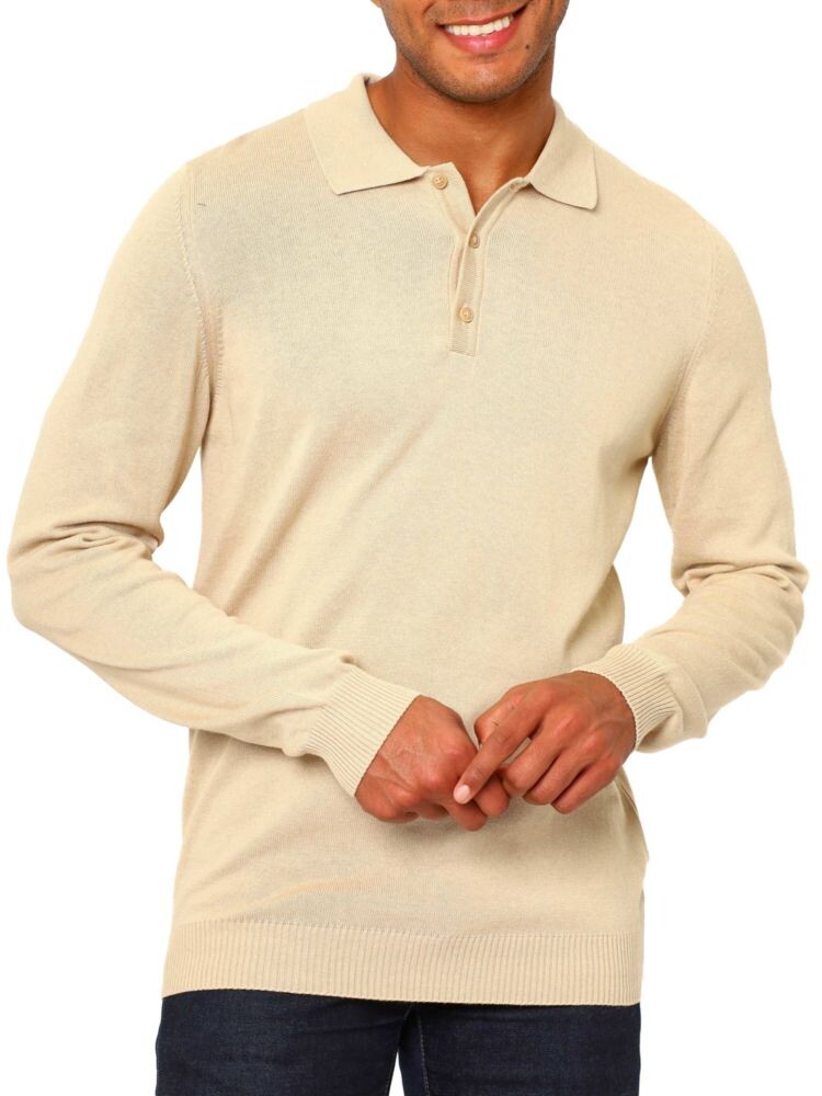 Свитер-поло с длинными рукавами Vellapais, бежевый
Свитер-поло с длинными рукавами Vellapais, бежевый