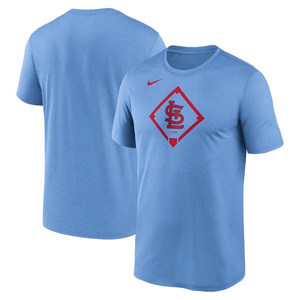 Мужская светло-голубая футболка St Louis Cardinals Icon Legend Performance Nike
Мужская светло-голубая футболка St Louis Cardinals Icon Legend Performance Nike