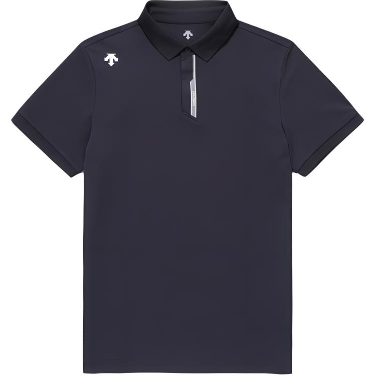 Прочная поло черная DESCENTE, белая
Прочная поло черная DESCENTE, белая