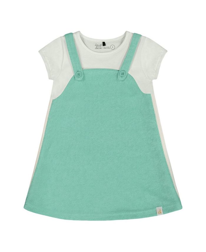 Платье из махровой ткани для девочек - подростковый размер Deux par Deux, зеленый
Платье из махровой ткани для девочек - подростковый размер Deux par Deux, зеленый