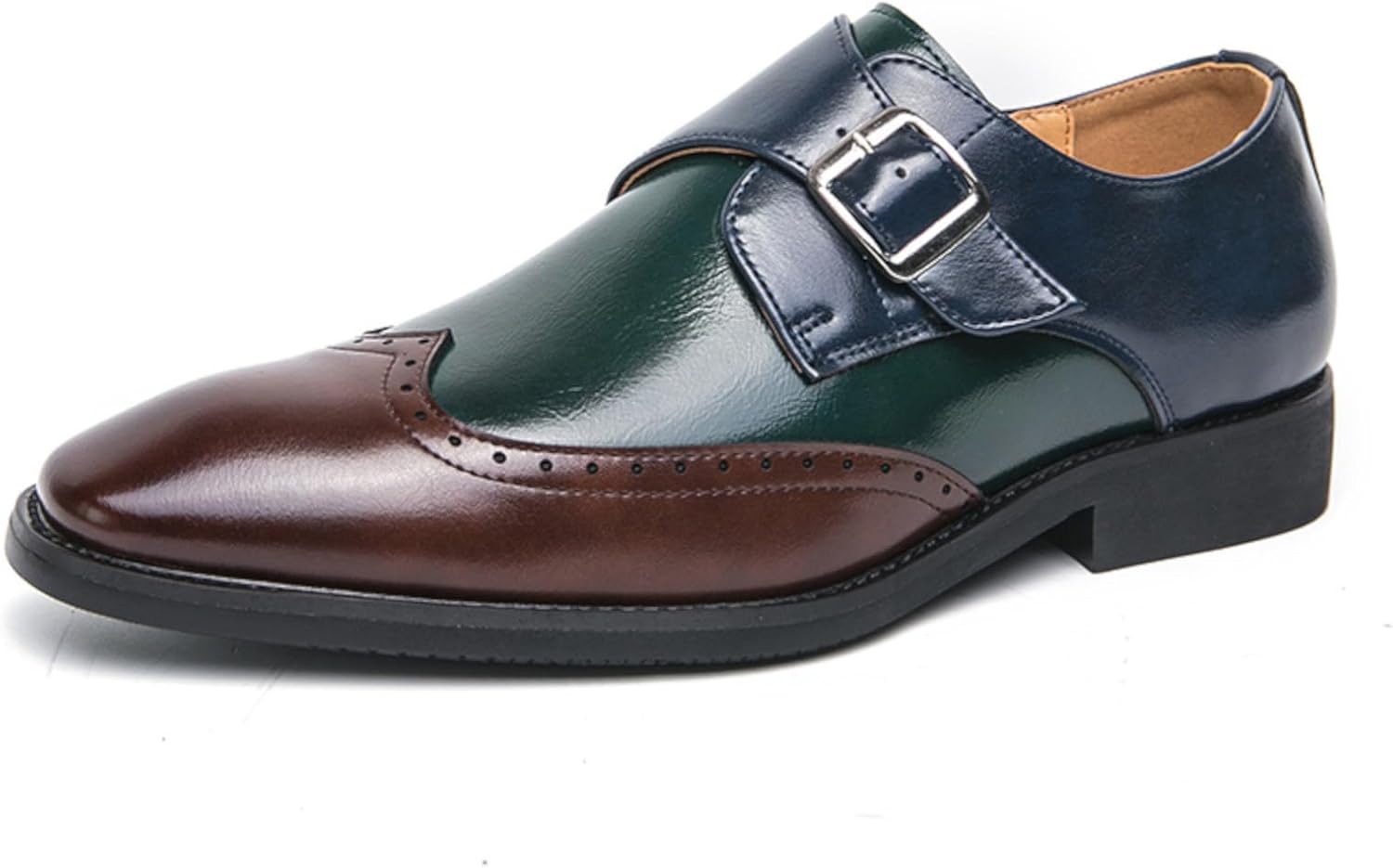 Мужские оксфорды слипоны из лоскутной кожи, модные броги с крыльями, двухцветные с ремешком-монахом, массивным каблуком, деловые туфли-лоаферы, с закругленным носком, на шнуровке, низкие, для формальной одежды и работы Neuugo, коричневый
Мужские оксфорды слипоны из лоскутной кожи, модные броги с крыльями, двухцветные с ремешком-монахом, массивным каблуком, деловые туфли-лоаферы, с закругленным носком, на шнуровке, низкие, для формальной одежды и работы Neuugo, коричневый